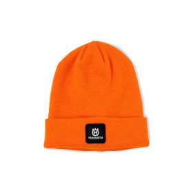 Czapka Husqvarna Merino, pomarańczowa